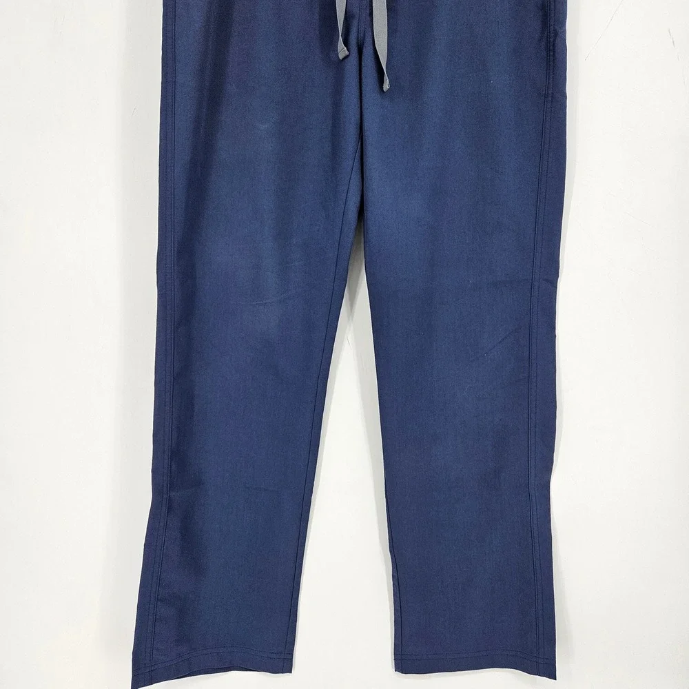 Figs Scrub Pants Mens Medium Medical Uniform Blue Healthcare Nurses